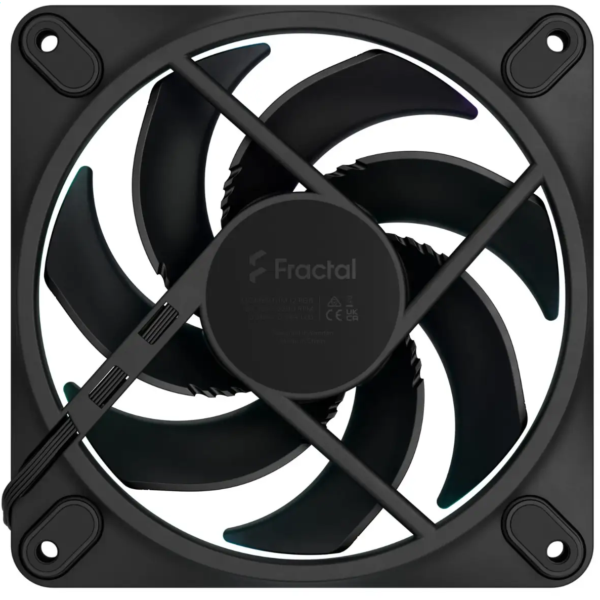 Ventilateur pour boîtier Fractal Design Momentum 14 RGB Black (3-Pack) - FD-F-MR1-1403 - photo 4