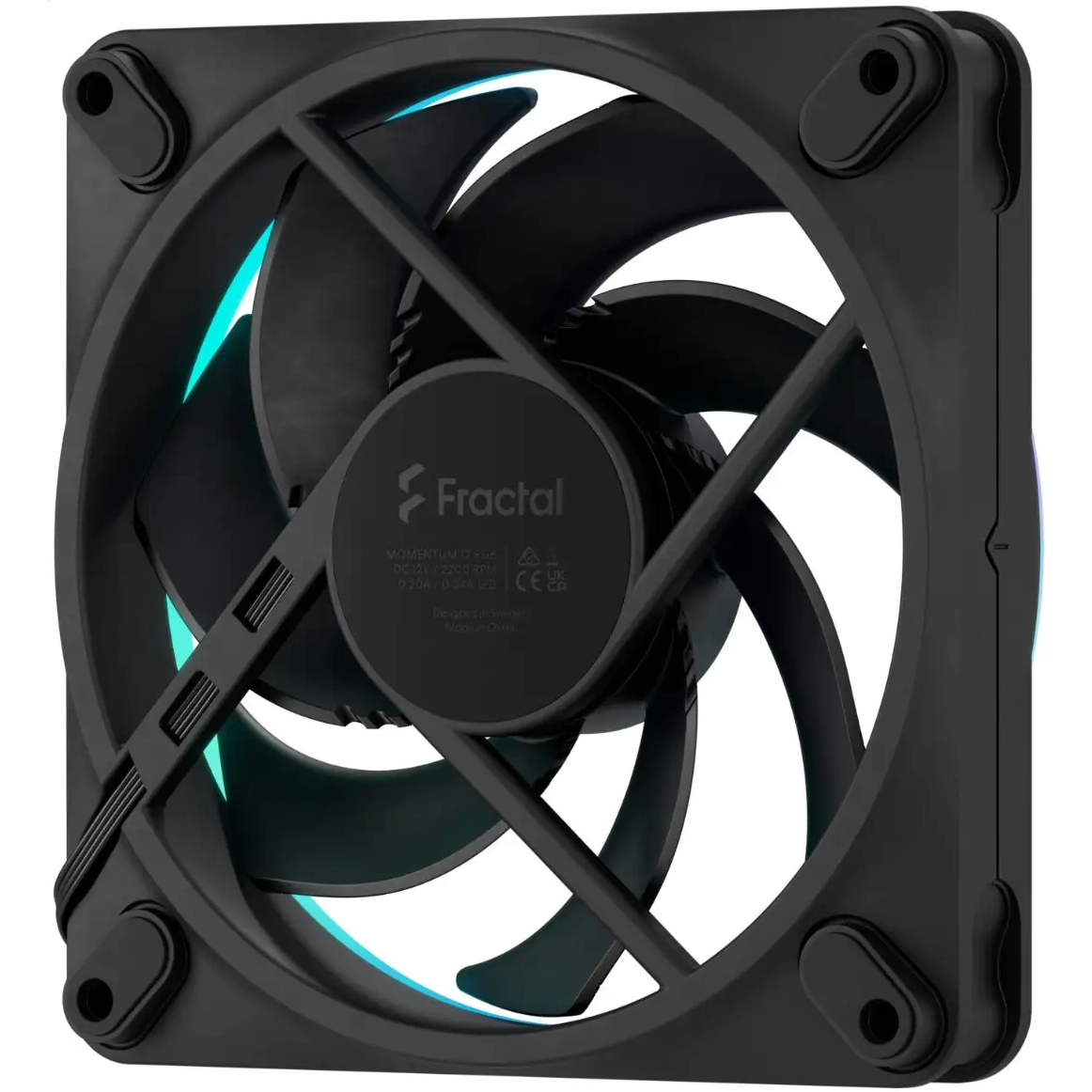 Ventilateur pour boîtier Fractal Design Momentum 14 RGB Black (3-Pack) - FD-F-MR1-1403 - photo 5
