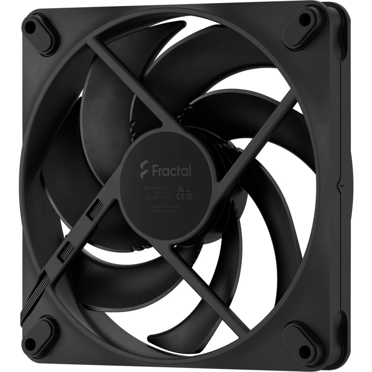 Ventilateur pour boîtier Fractal Design Momentum 14 Black - FD-F-MO1-1401 - photo 3