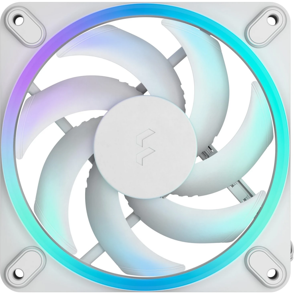 Ventilateur pour boîtier Fractal Design Momentum 12 RGB White - FD-F-MR1-1202