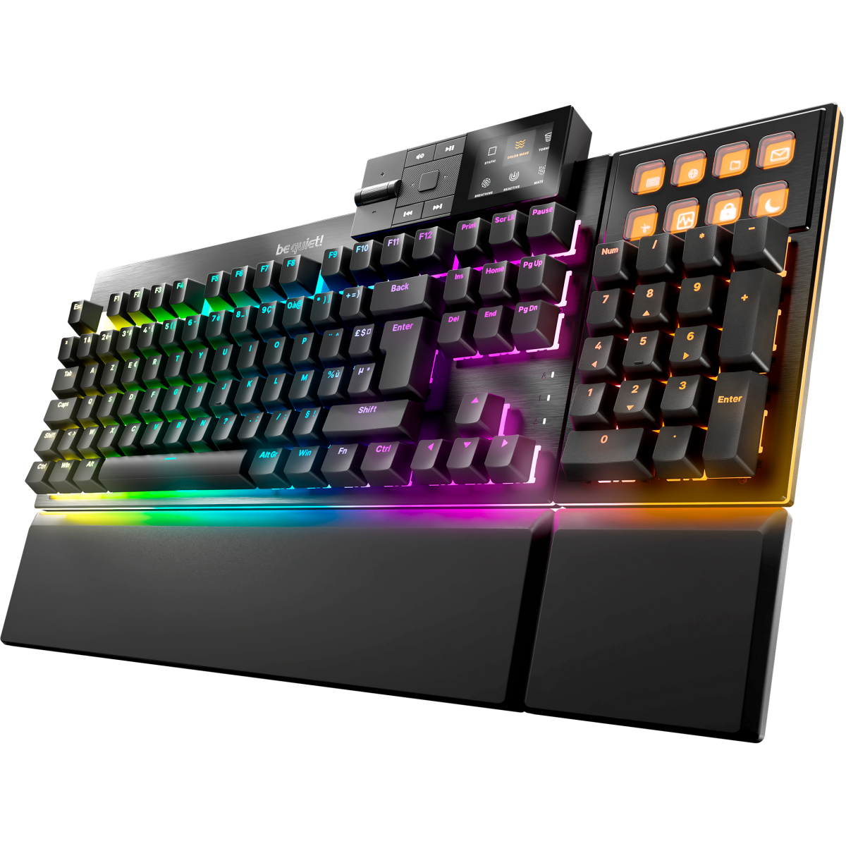 Clavier Be Quiet Dark Mount Black - BT001FR