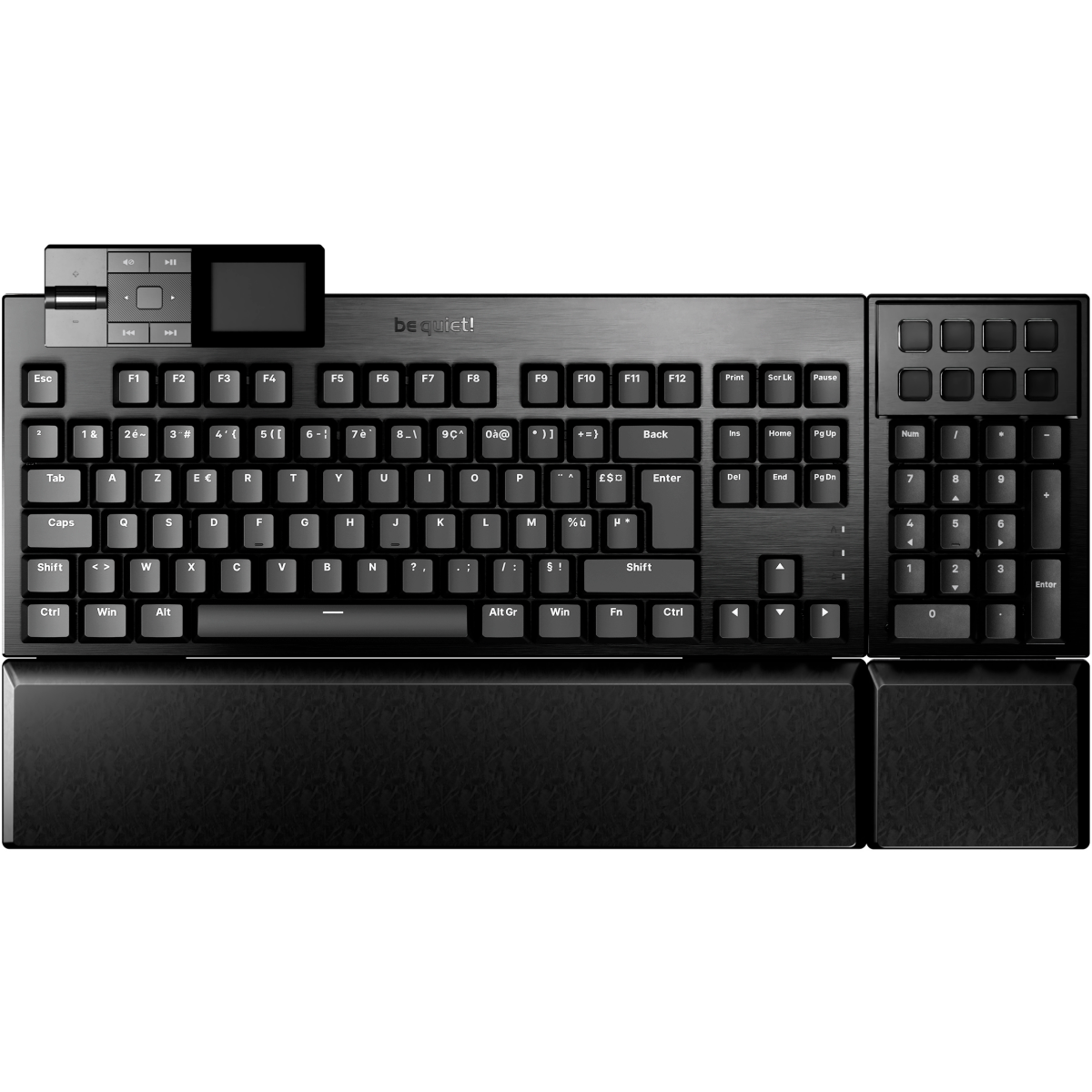 Clavier Be Quiet Dark Mount Silent Tactile Black - BT002FR - photo 2