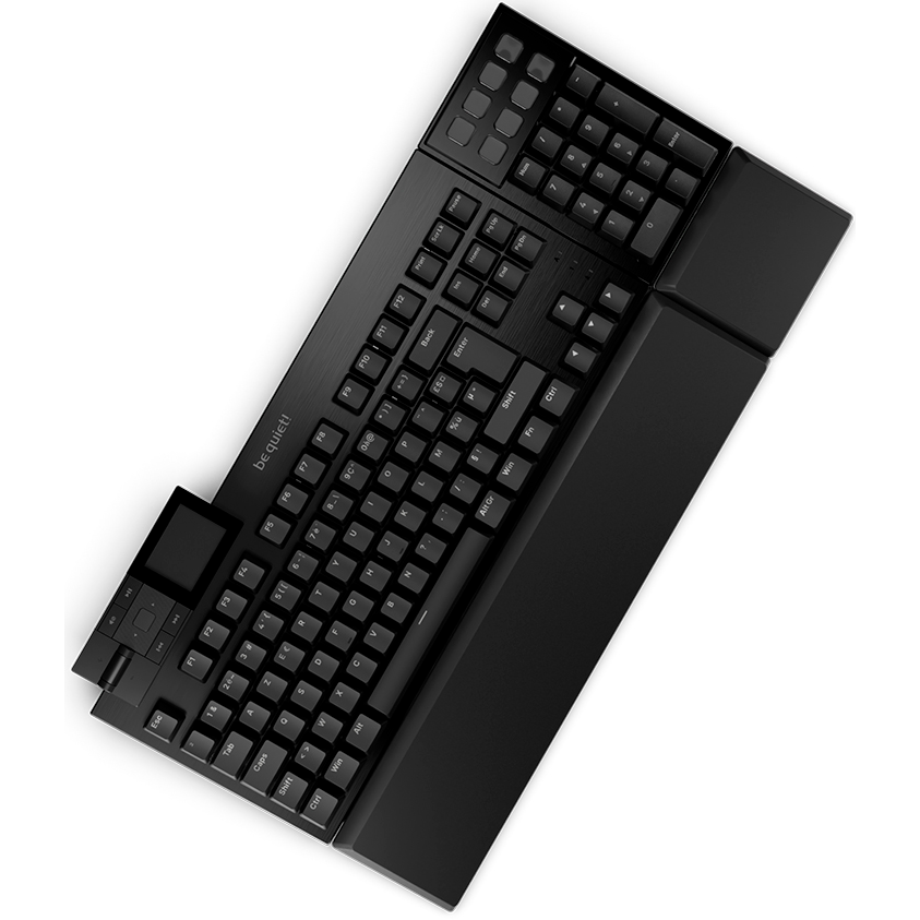 Clavier Be Quiet Dark Mount Silent Tactile Black - BT002FR - photo 10