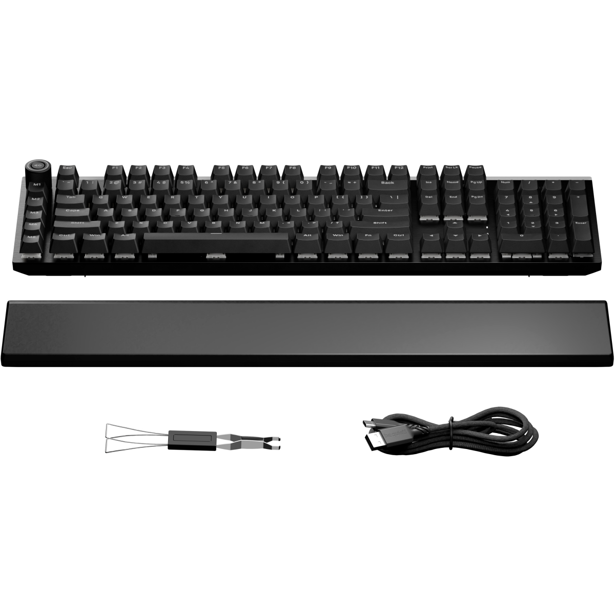 Clavier Be Quiet Light Mount Silent Tactile Grey - BT004FR - photo 7