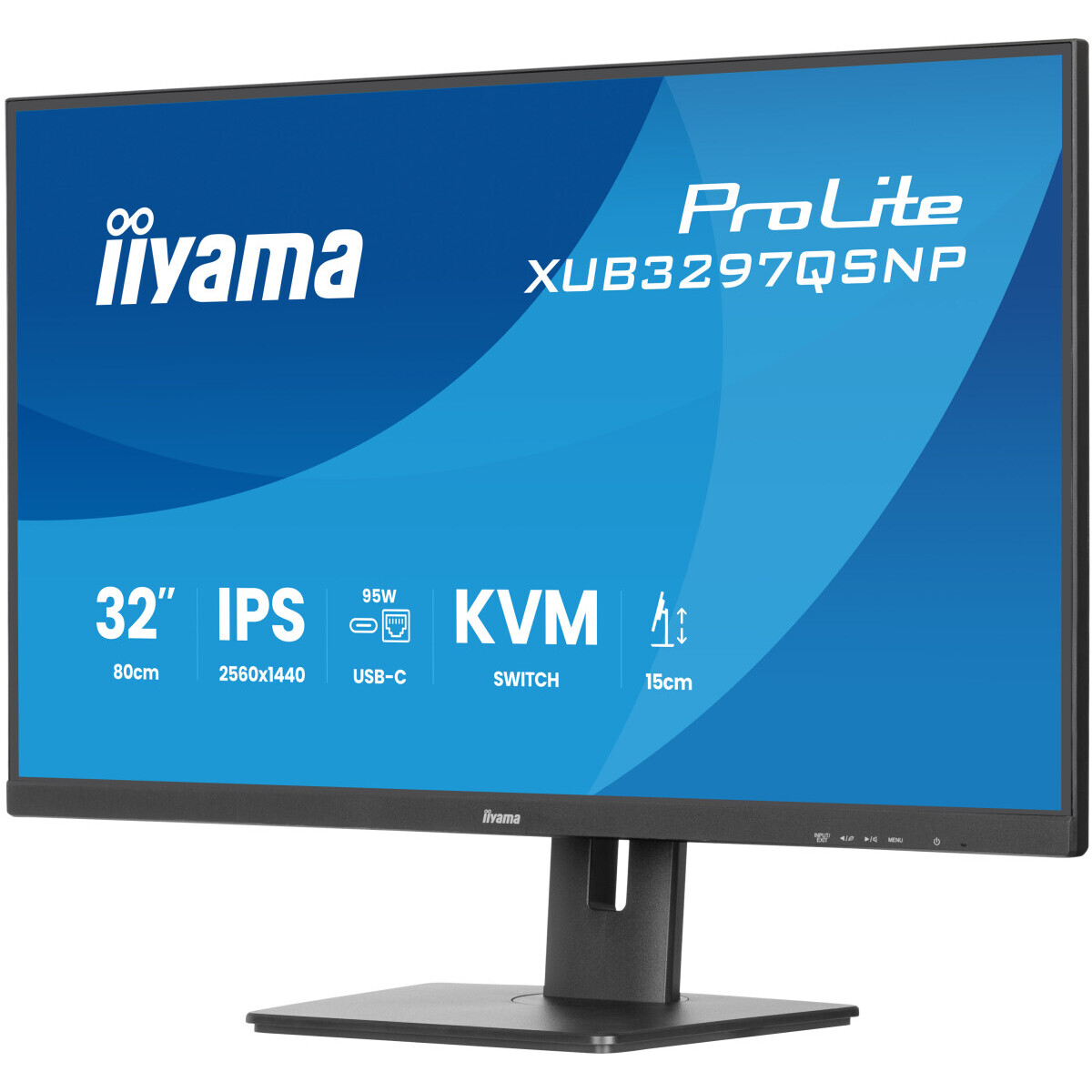 Moniteur iiyama 32" ProLite XUB3297QSNP-B1 - photo 2
