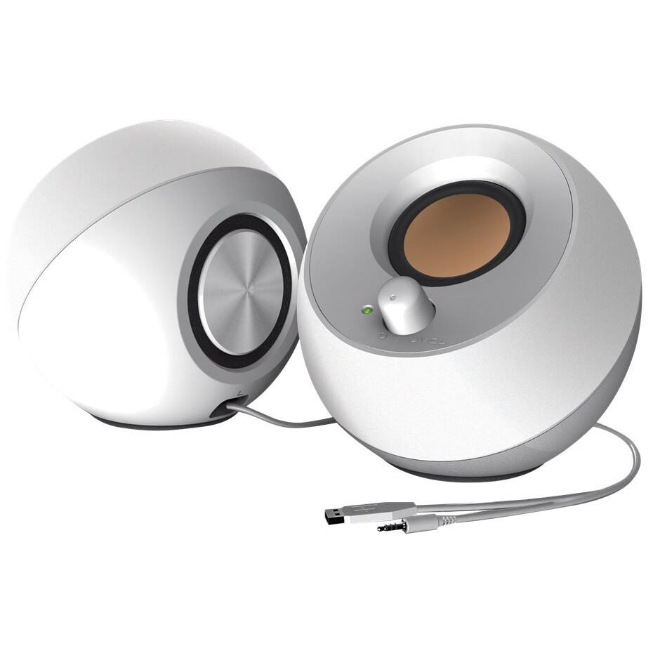 enceintes Creative Pebble White - 51MF1680AA001