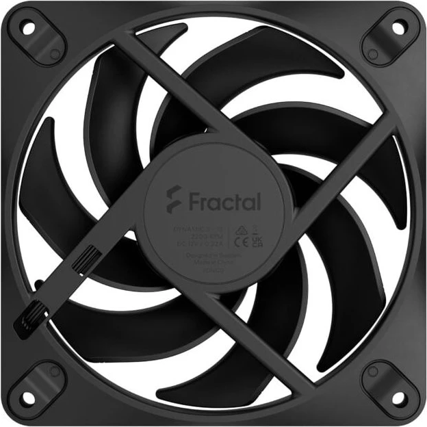 Ventilateur pour boîtier Fractal Design Dynamic 3 – 12 Black - FD-F-DY3-1201 - photo 2