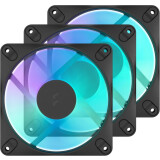 Ventilateur pour boîtier Fractal Design Dynamic 3 – 12 RGB Black (3-Pack) (FD-F-DR3-1203)