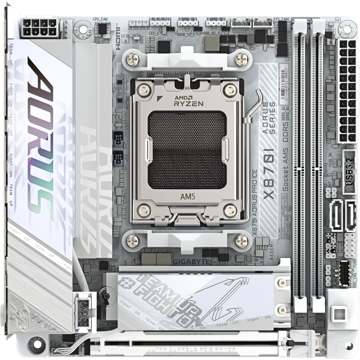 Carte mère Gigabyte X870I AORUS PRO ICE