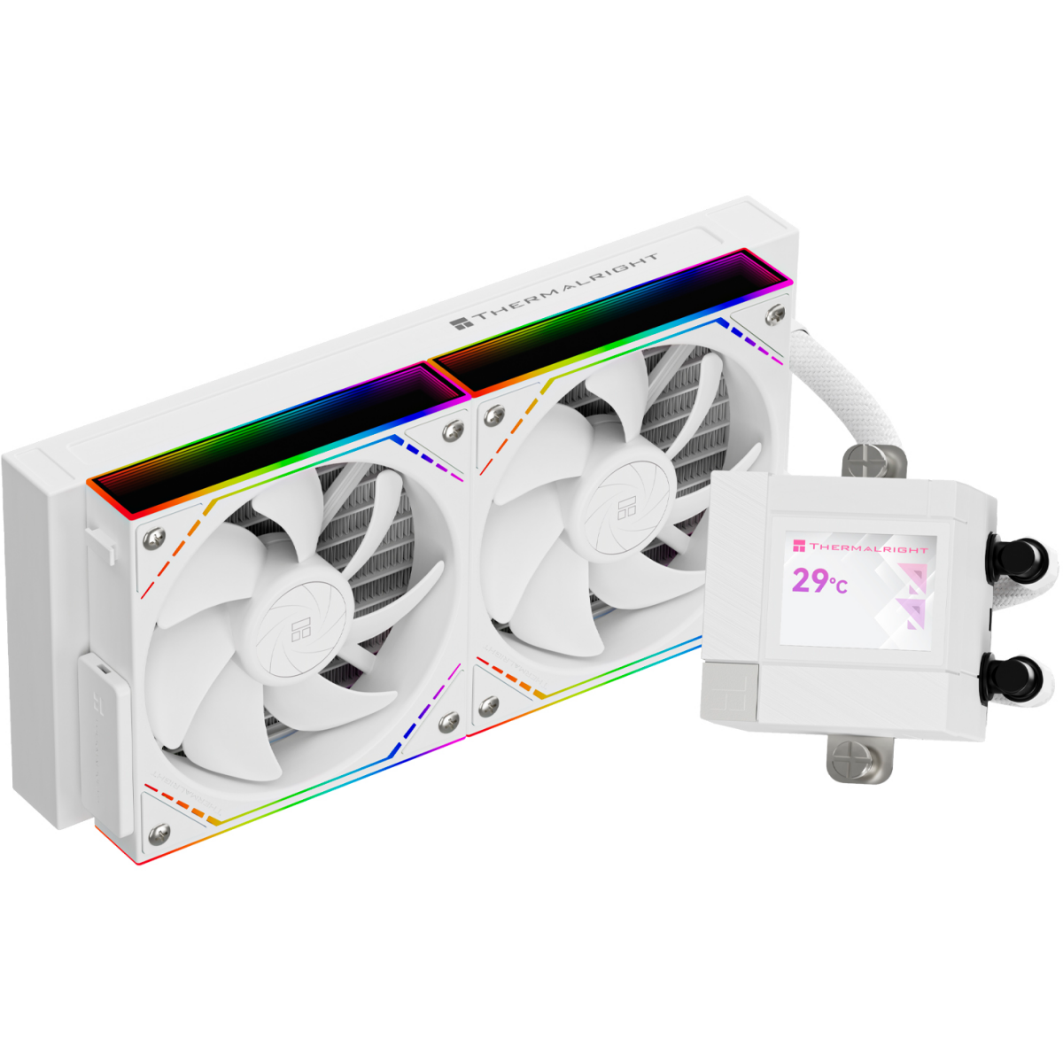 Système de refroidissement liquide Thermalright Core Matrix 240 Vision ARGB White - TRCM240VAW
