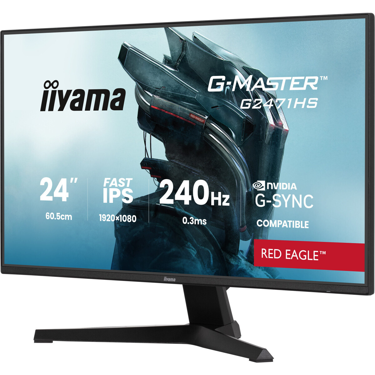 Moniteur iiyama 24" G-Master G2471HS-B1 - photo 2