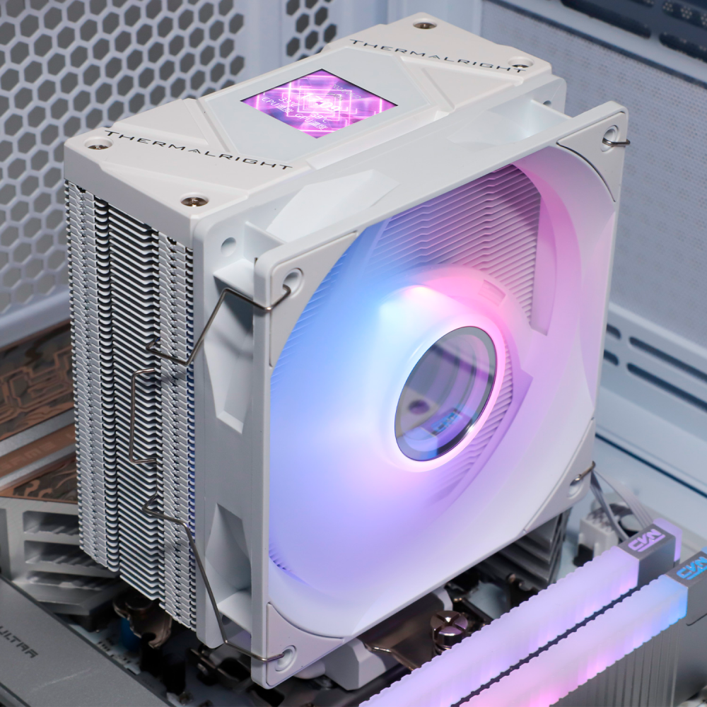 Climatiseur Thermalright Assassin Spirit 120 Vision ARGB White - AS120-VISION-WH-ARGB - photo 9