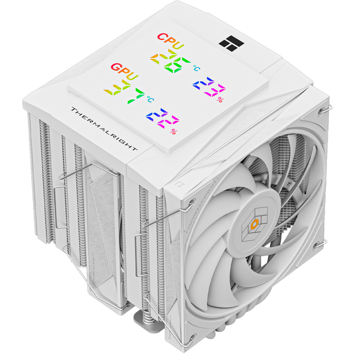 Refroidisseur Thermalright Royal Knight 120 Digital White - RK120DW