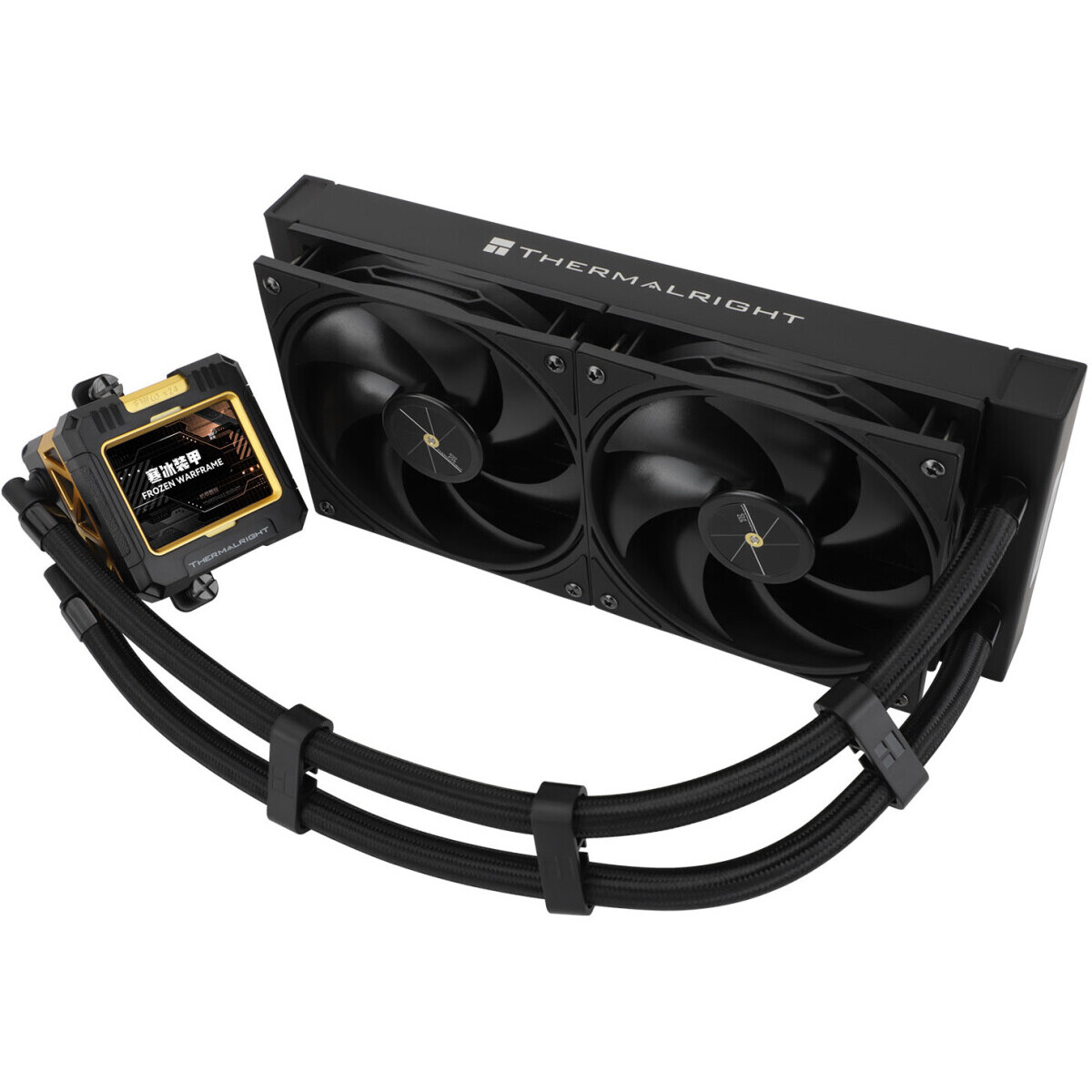 Système de refroidissement liquide Thermalright Frozen Warframe 240 Black - F-WFRAME-240-BL - photo 2