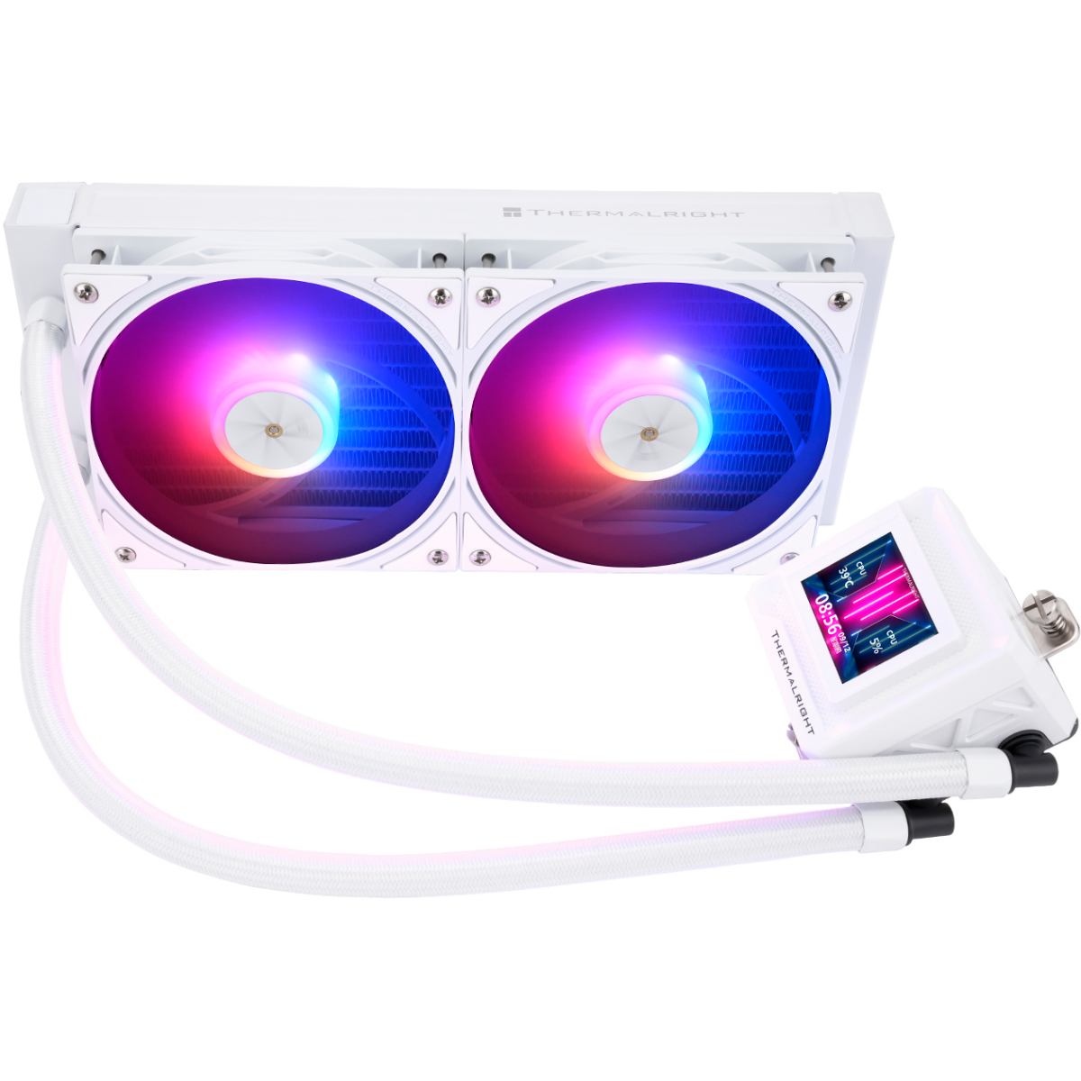 Système de refroidissement liquide Thermalright Frozen Warframe 240 SE ARGB White - F-WFRAME-SE-240-ARGB-WH