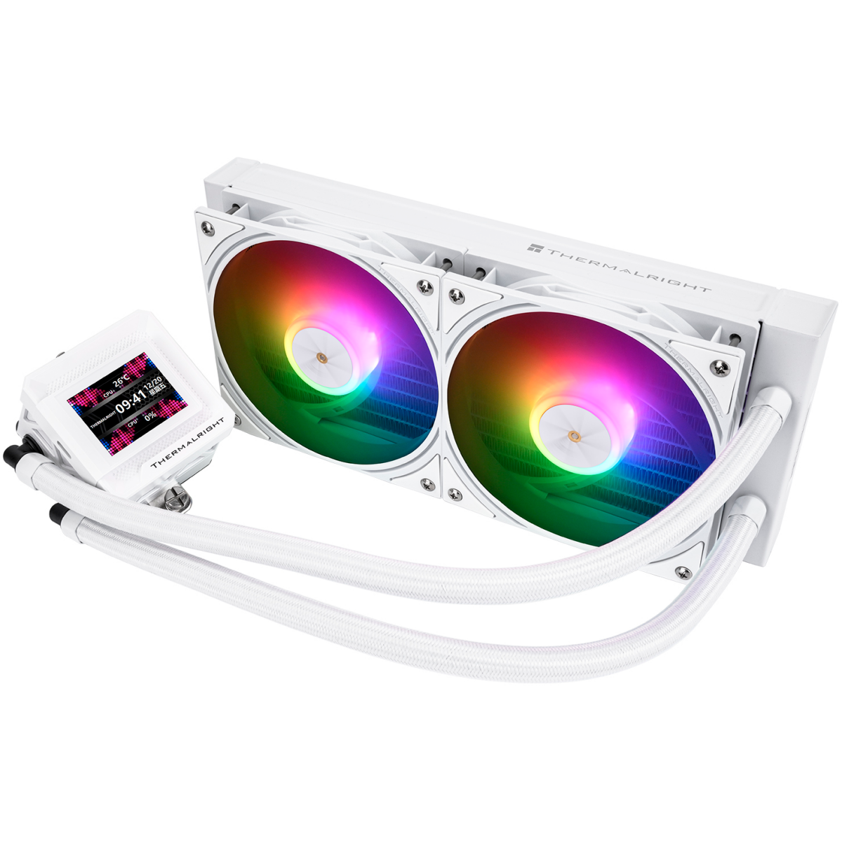 Système de refroidissement liquide Thermalright Frozen Warframe 240 SE ARGB White - F-WFRAME-SE-240-ARGB-WH - photo 2
