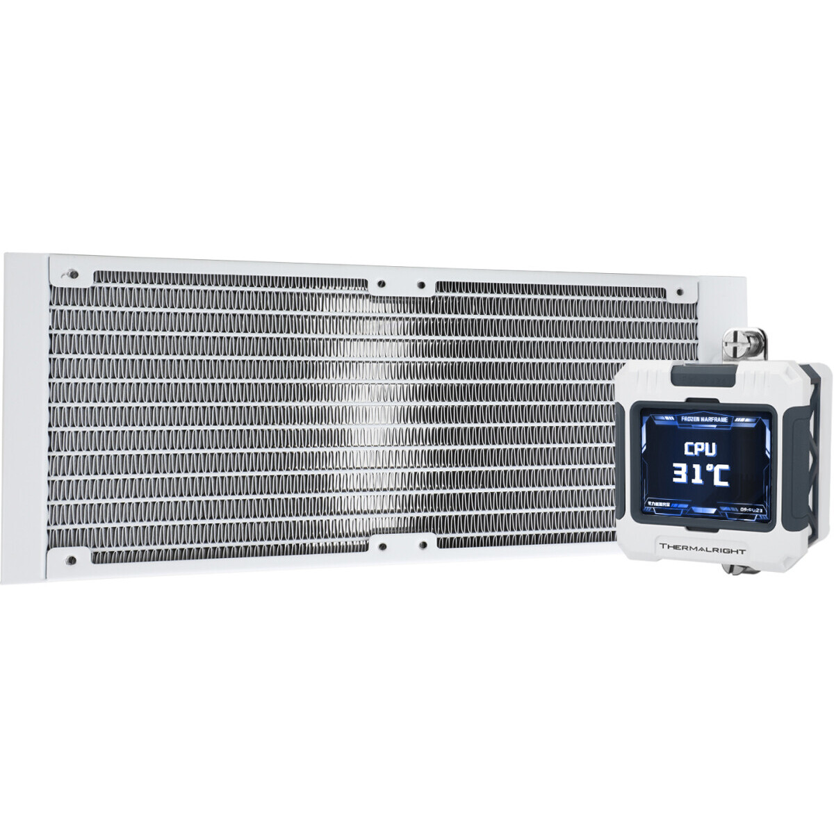 Système de refroidissement liquide Thermalright Frozen Warframe 240 White X - F-WFRAME-240-WH-X