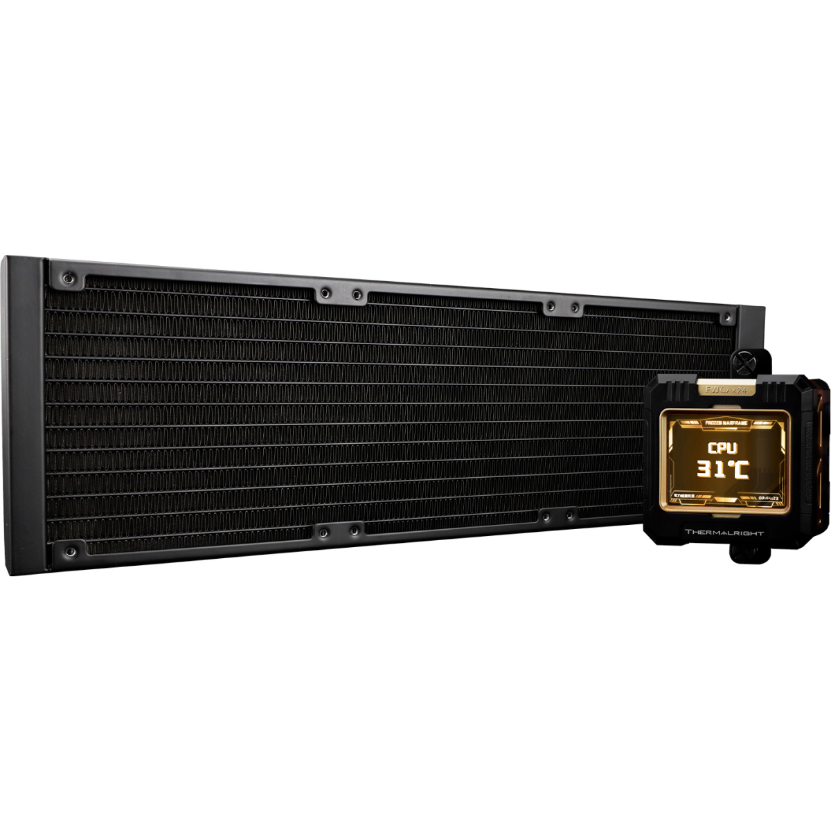 Système de refroidissement liquide Thermalright Frozen Warframe 360 Black X - F-WFRAME-360-BL-X