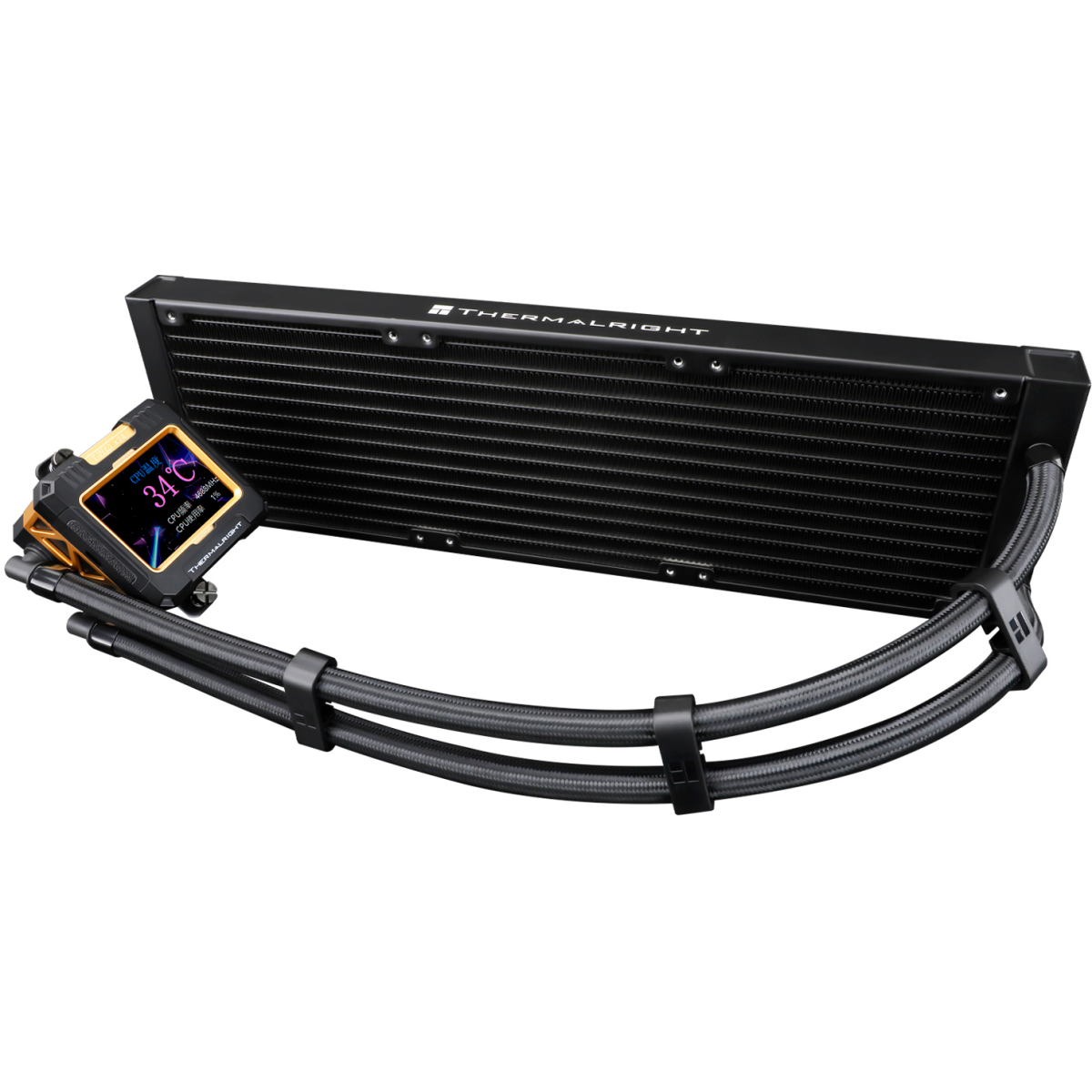 Système de refroidissement liquide Thermalright Frozen Warframe 360 Black X - F-WFRAME-360-BL-X - photo 2