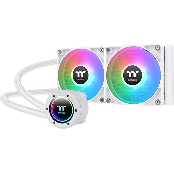Système de refroidissement liquide Thermaltake TH240 V2 ARGB Sync Snow Edition - CL-W364-PL12SW-A