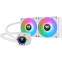 Système de refroidissement liquide Thermaltake TH240 V2 ARGB Sync Snow Edition - CL-W364-PL12SW-A