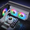 Système de refroidissement liquide Thermaltake TH240 V2 ARGB Sync Snow Edition - CL-W364-PL12SW-A - photo 5