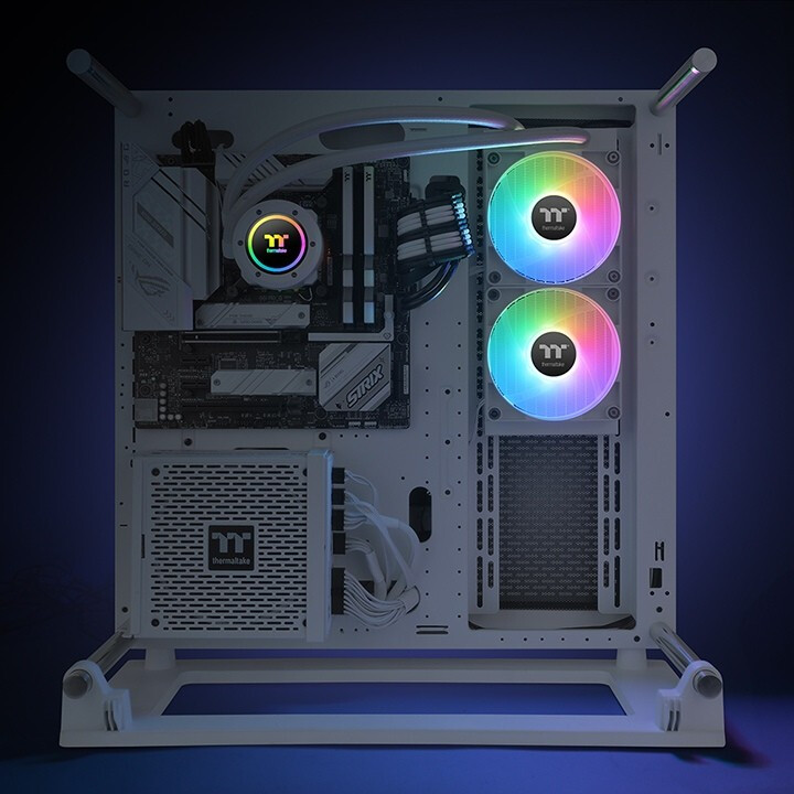 Système de refroidissement liquide Thermaltake TH240 V2 ARGB Sync Snow Edition - CL-W364-PL12SW-A - photo 6