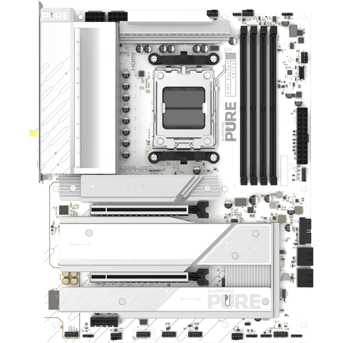 Carte mère Sapphire PURE X870A WIFI 7 - 52122-02-40G