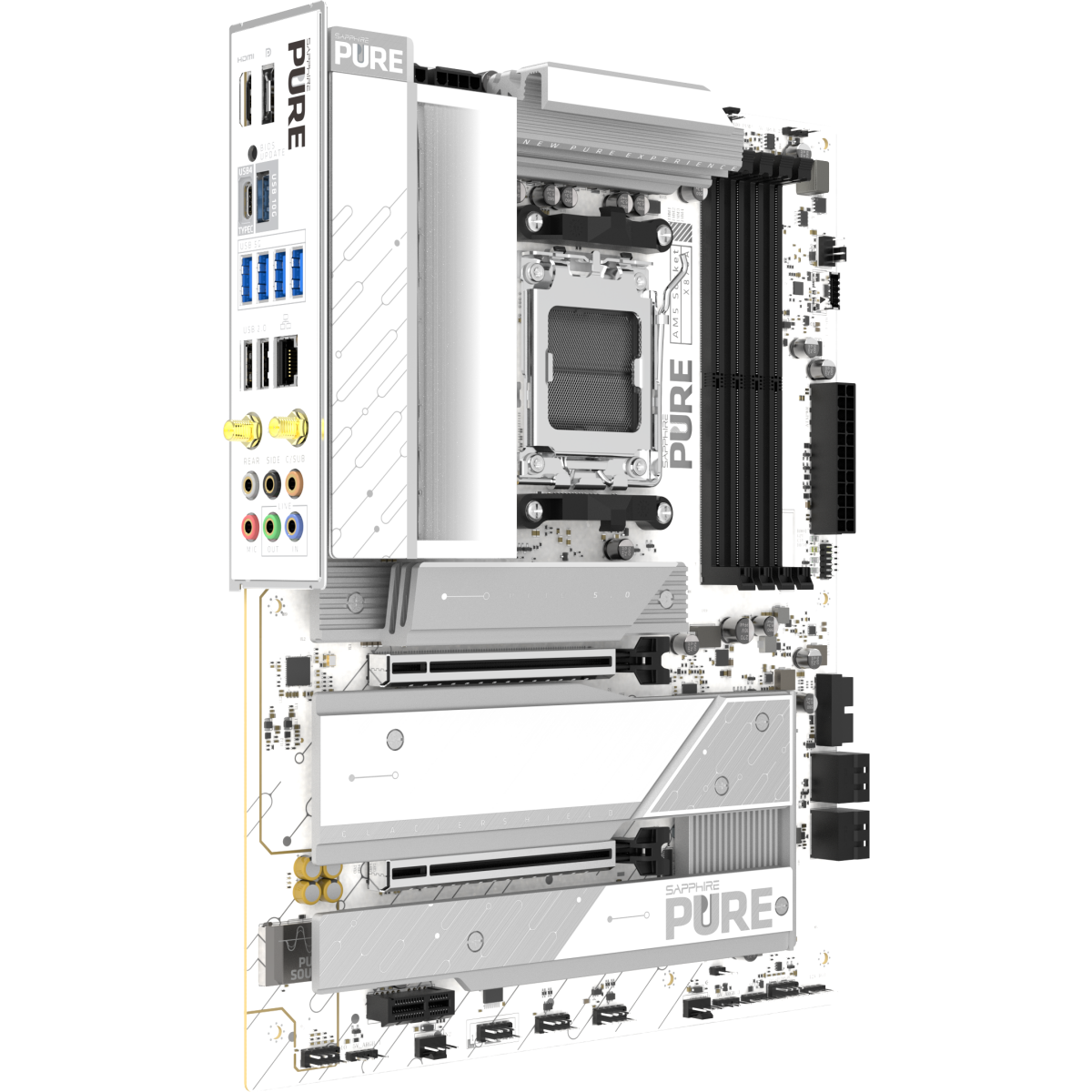 Carte mère Sapphire PURE X870A WIFI 7 - 52122-02-40G - photo 2