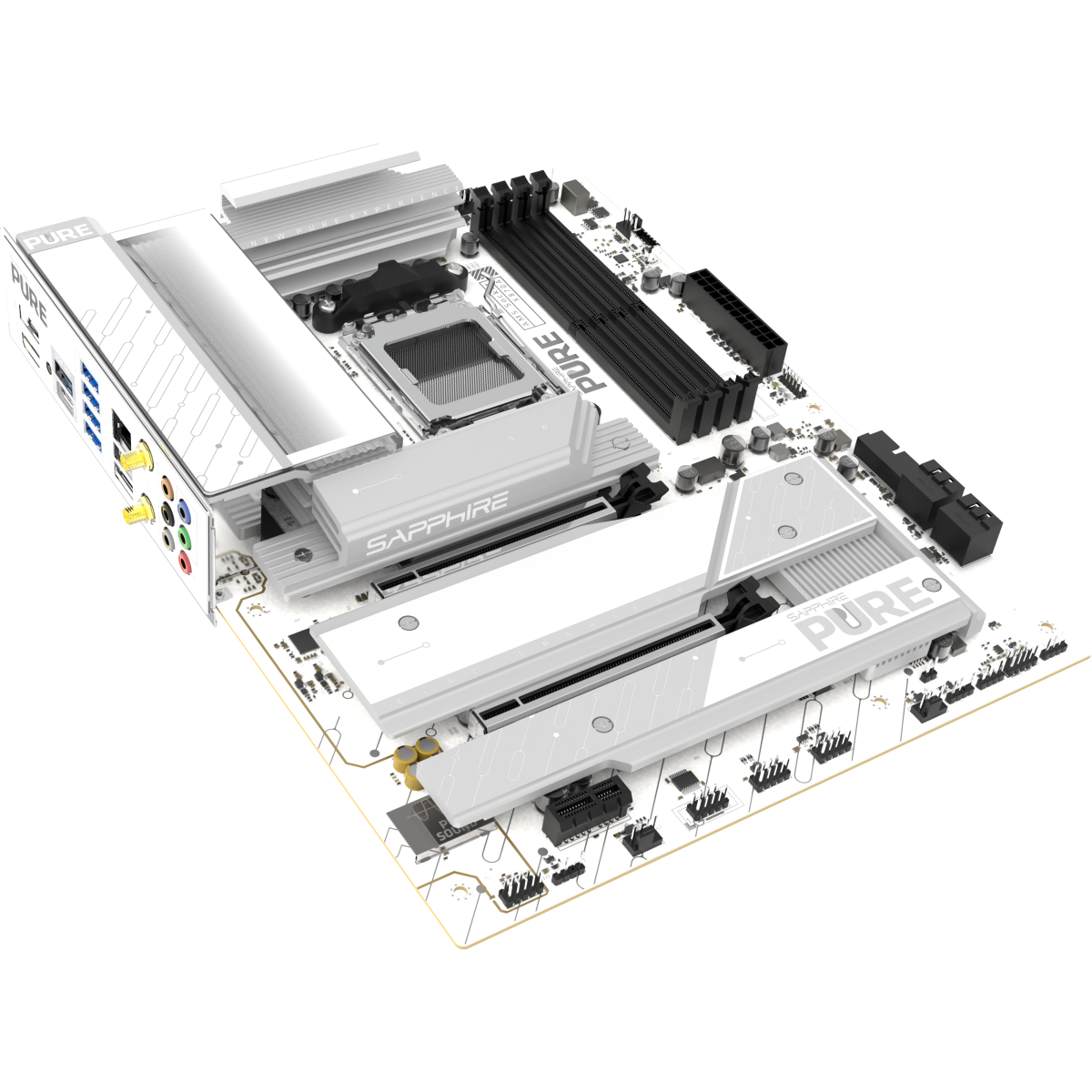 Carte mère Sapphire PURE X870A WIFI 7 - 52122-02-40G - photo 4
