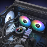 Système de refroidissement liquide Thermaltake TH240 V2 ARGB Sync Black (CL-W361-PL12SW-A)