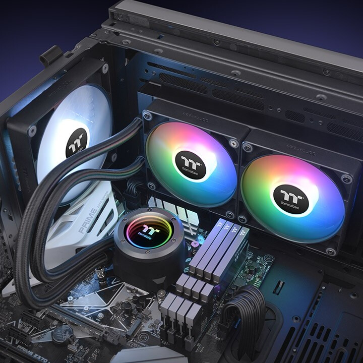 Système de refroidissement liquide Thermaltake TH240 V2 ARGB Sync Black - CL-W361-PL12SW-A - photo 5