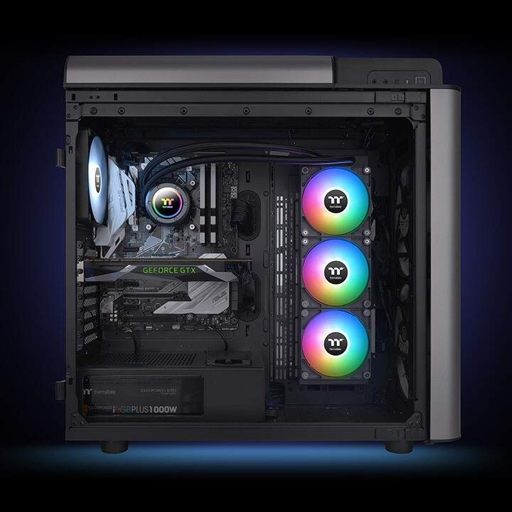 Système de refroidissement liquide Thermaltake TH360 V2 ARGB Sync Black - CL-W362-PL12SW-A - photo 7