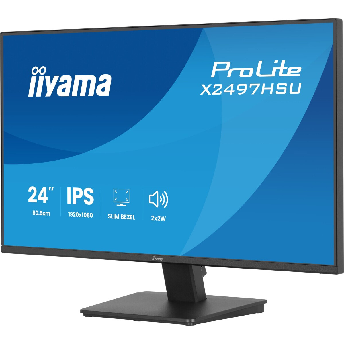 Moniteur iiyama 24" ProLite X2497HSUB1 - X2497HSU-B1 - photo 2