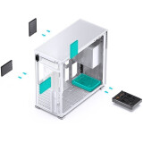 Boîtier Jonsbo D41 Mesh SC White