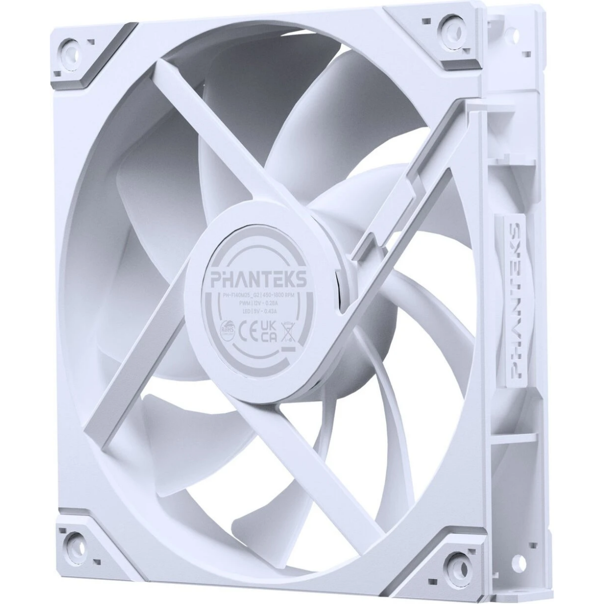 Ventilateur pour boîtier Phanteks M25-140 Gen2 D-RGB White - PH-F140M25_G2_DWT01 - photo 4