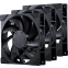 Ventilateur de boîtier Phanteks M25-140 Gen2 Black (3-Pack) - PH-F140M25_G2_BBK01_3P