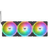 Ventilateur pour boîtier Thermaltake Swafan EX12 ARGB Sync Fan Black (3-Fan Pack) (CL-F167-PL12SW-A)