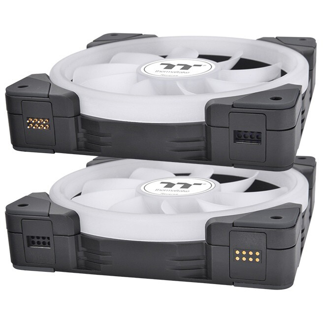 Ventilateur pour boîtier Thermaltake SWAFAN EX14 ARGB Sync Fan Black TT Premium Edition (3-Fan Pack) - CL-F168-PL14SW-A - photo 4