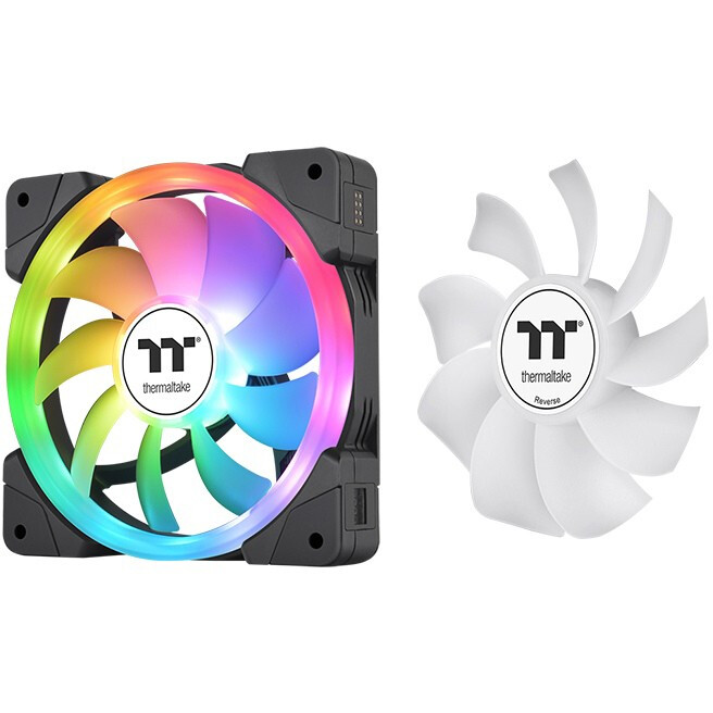 Ventilateur pour boîtier Thermaltake SWAFAN EX14 ARGB Sync Fan Black TT Premium Edition (3-Fan Pack) - CL-F168-PL14SW-A - photo 6