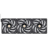 Ventilateur pour boîtier Thermaltake Toughfan EX12 Pro High Static Pressure Fan Black (3-Fan Pack) (CL-F171-PL12BL-A)