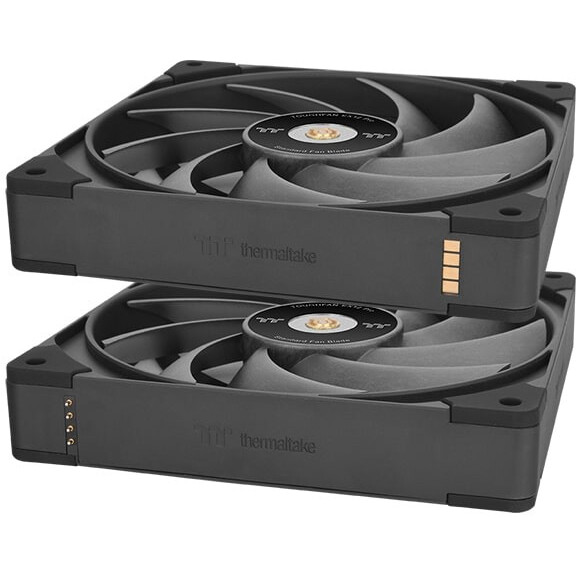 Ventilateur pour boîtier Thermaltake Toughfan EX12 Pro High Static Pressure Fan Black (3-Fan Pack) - CL-F171-PL12BL-A - photo 3