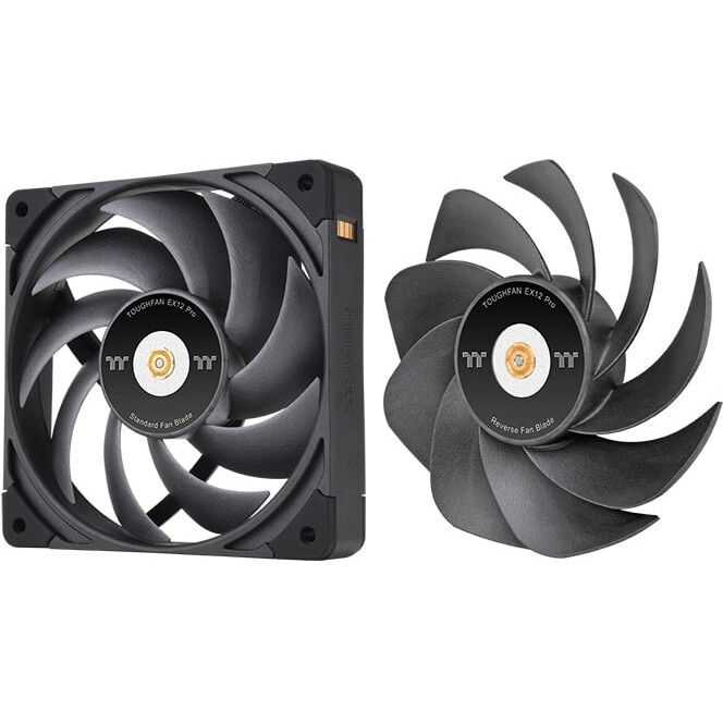 Ventilateur pour boîtier Thermaltake Toughfan EX12 Pro High Static Pressure Fan Black (3-Fan Pack) - CL-F171-PL12BL-A - photo 5