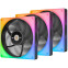 Ventilateur pour boîtier Thermaltake TOUGHFAN 12 RGB High Static Pressure TT Premium Edition Black (3-Fan Pack) - CL-F135-PL12SW-A