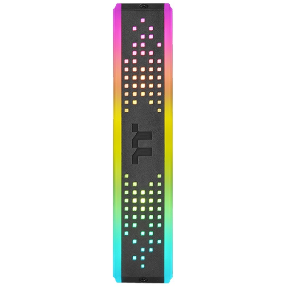 Ventilateur pour boîtier Thermaltake TOUGHFAN 12 RGB High Static Pressure TT Premium Edition Black (3-Fan Pack) - CL-F135-PL12SW-A - photo 3