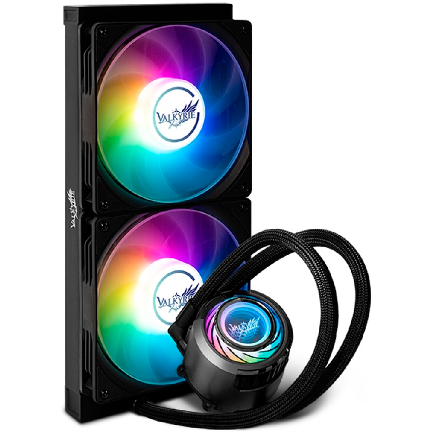 Système de refroidissement liquide Valkyrie Jarn 280 ARGB Black - 5298003820038 - photo 2
