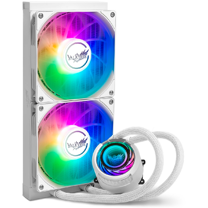 Système de refroidissement par liquide Valkyrie Jarn 280 ARGB White - 5298003820069 - photo 2