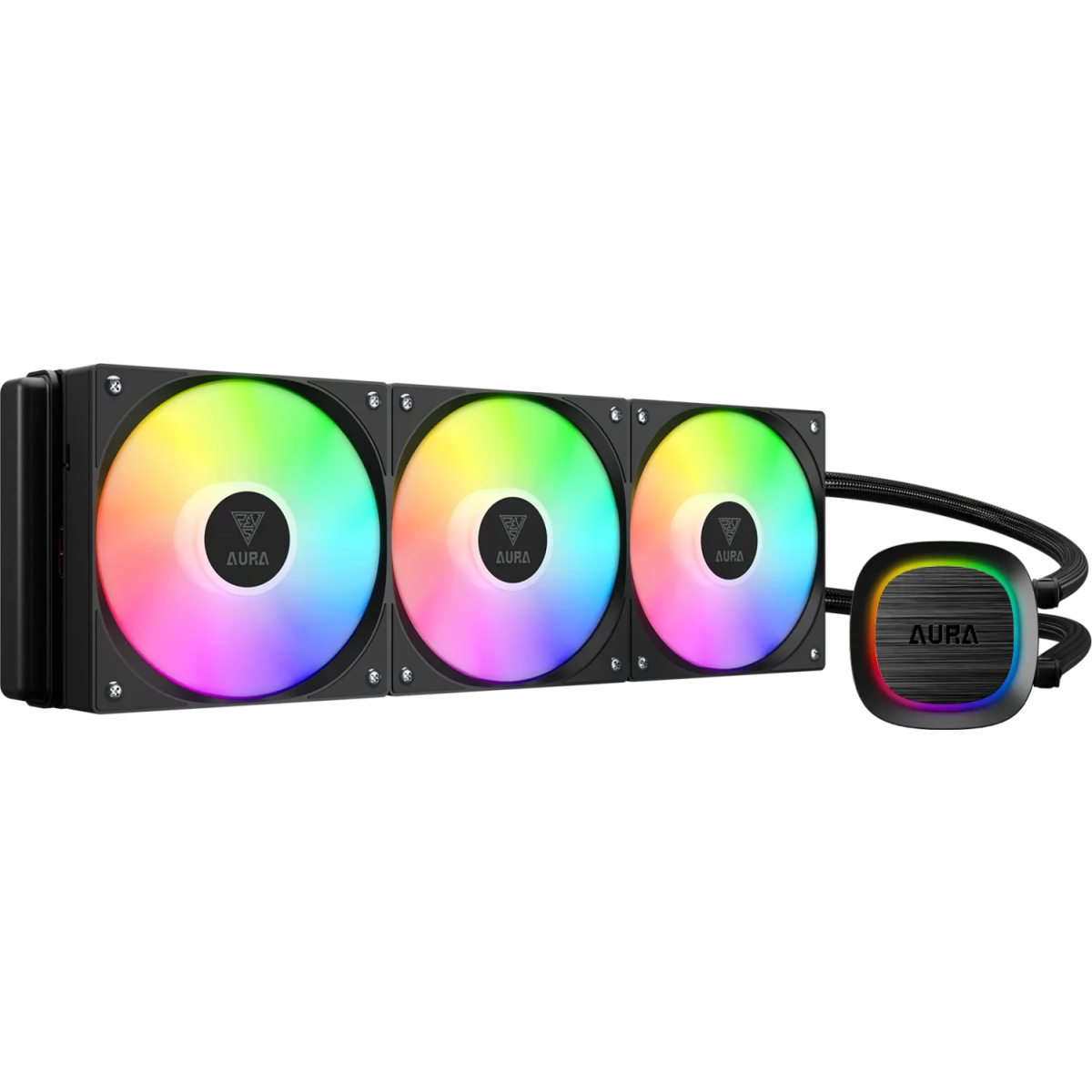 Système de refroidissement liquide GAMDIAS Aura GL360 V2 Black - 16322-02800-30000-G