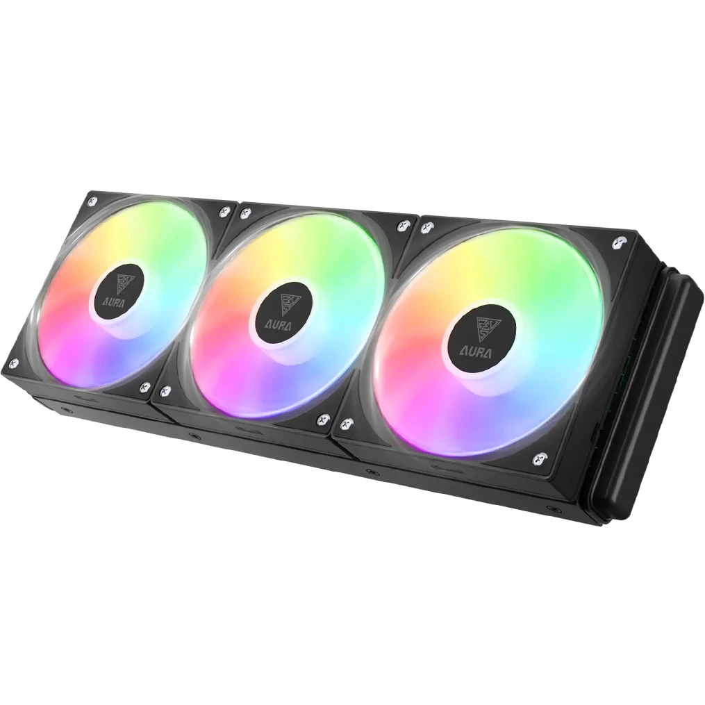 Système de refroidissement liquide GAMDIAS Aura GL360 V2 Black - 16322-02800-30000-G - photo 3
