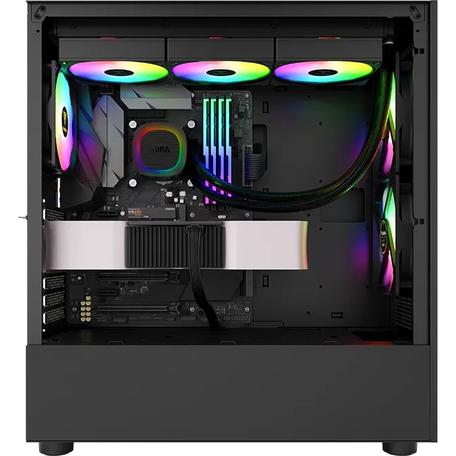Système de refroidissement liquide GAMDIAS Aura GL360 V2 Black - 16322-02800-30000-G - photo 12